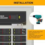 QYZZRS Generator Interlock Kit for Square D Panels