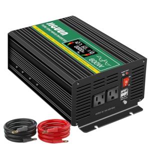 JIGUUN 600W Pure Sine Wave Inverter with USB