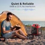 AMERISUN 2500W Portable Inverter Generator - Ultra Quiet