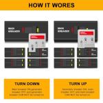 QYZZRS Generator Interlock Kit for Square D Panels