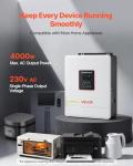 VEVOR 4000W Pure Sine Wave Solar Inverter