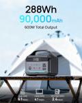 288Wh Portable Power Station for Camping and Backup