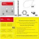 QYZZRS Generator Interlock Kit for Square D Panels