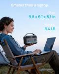 288Wh Portable Power Station for Camping and Backup