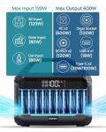 288Wh Portable Power Station for Camping and Backup