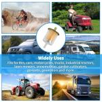 Luxlead 3/8" Gas Inline Fuel Filters, 5 Pack