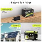 GREENOE 12V 100Ah LiFePO4 Battery Group 31 With Built-in 100A BMS,15000 Deep Cycles Rechargeable Lithium Battery Prefect for Solar System, Rvs, Marine, Vans, Trailer, Backup