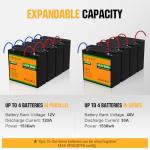 ECO-WORTHY 12V 20Ah LiFePO4 Rechargeable Battery