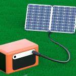 Solar Panel Connector to DC Adapter Cable 4.59ft