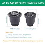 A.I.FORCE AA Battery Igniter Caps - 2 Pack