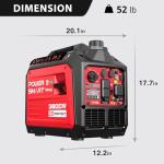 PowerSmart 3800-Watt Dual Fuel Inverter Generator