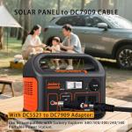 COMeap Solar Panel Adapter for Jackery Generators