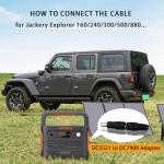 COMeap Solar Panel Adapter for Jackery Generators