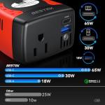BESTEK 150W Car Power Inverter and Charger