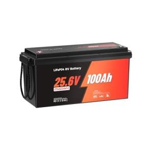 24V 100Ah Deep Cycle LiFePO4 Battery for Power