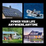 24V 100Ah Deep Cycle LiFePO4 Battery for Power