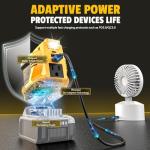 200W Portable Power Inverter for DeWALT 20V