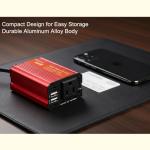 150W Car Inverter with Dual USB Charger