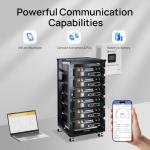 ECO-WORTHY 48V 600Ah LiFePO4 Battery Pack with Bluetooth
