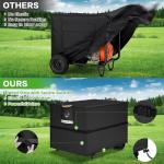 Heavy Duty Waterproof Generator Cover - Black, 24x18x20 inch
