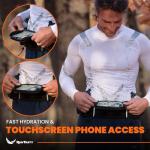 Runtasty Hydration Belt with 2 BPA-Free Bottles