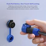 ZBLZGP FD20 3-Pin Power Connector for Generators