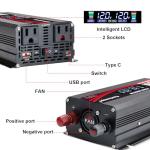 Cantonape 1000W Car Power Inverter with USB Ports