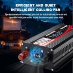 Cantonape 1000W Car Power Inverter with USB Ports