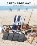 Portable 300W Solar Generator with 40W Panels