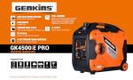 4500 Watt Portable Inverter Generator - Ultra Quiet