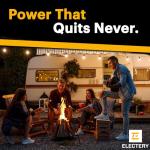 30 Amp 75 Ft RV Power Extension Cord with Adapter