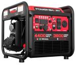 PowerSmart 4400-Watt Dual Fuel Portable Generator with Inverter Technology, CO Protect, 30 amp for Home Use and Emergency Backup
