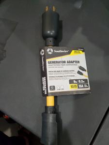 Southwire Compact Generator Adapter Cord - 9 Inch