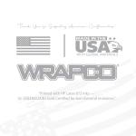 5 Pack Diesel Fuel Stickers for Generators