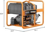 Generac 6864 Diesel Portable Generator, 5500 Watts