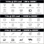 Mutaomay 4000W Portable Quiet Gas Generator