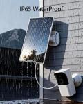 LinkSolar 3W Solar Charger for Security Cameras
