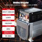 14HP Gas Powered Air Compressor Generator Welder Combo