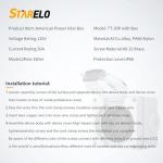 Starelo 30 Amp Outdoor Power Inlet Box