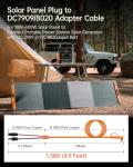 Solar Connector to DC 8mm Adapter Cable 1.5M