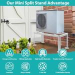 Heavy Duty Mini Split AC Unit Ground Stand