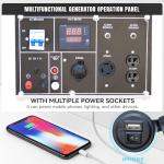 14HP Gas Powered Air Compressor Generator Welder Combo