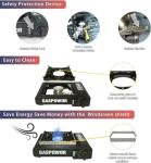 Dual Fuel Propane/Butane Stove with Windblocker