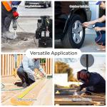 14HP Gas Powered Air Compressor Generator Welder Combo