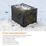 Alloxity Universal Portable Generator Cover - Black