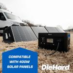 DieHard 2400W Portable Solar Power Station