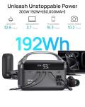 300W Portable Power Station for Camping and Travel