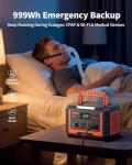 EBL 1000W Portable Power Station for Camping