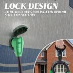 Kanayu 50 Amp RV Generator Extension Cord 6 FT