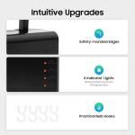 Portable Solar Generator Kit with LED Bulbs